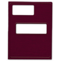 Tax Compatible Software Folder- Offset Windows, Blue, Side-Staple (Blank)